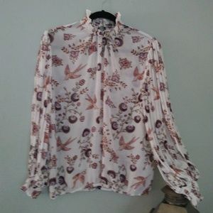 Long sleeve blouse